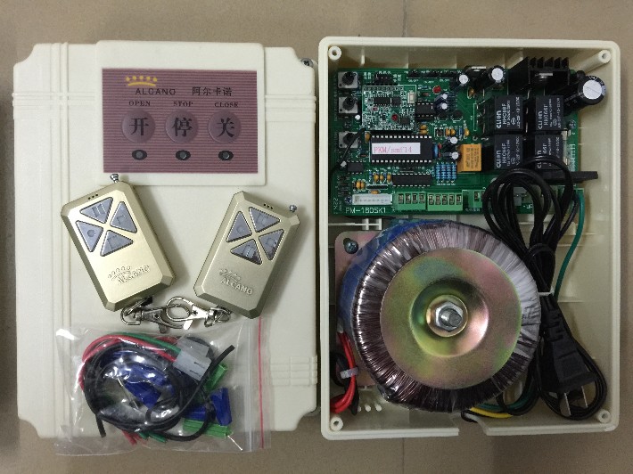 阿爾卡諾八字輪式開門機控制器 智能庭院與別墅電動門控制解決方案